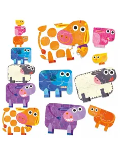 ECOPLAY PLAY FARM PROGRESSIVE PUZZLE (MU24759/28658)
