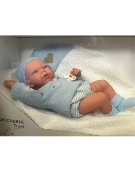 ARIAS BEBE 40 CM TUTINA AZZURRA (POS210140)