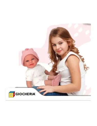 ELENA BEBÈ CM 34 RIDENTE MORBIDA ROSA (POS250007)