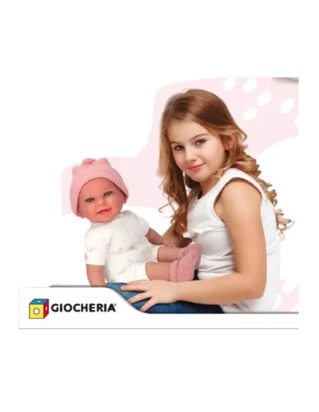 ELENA BEBÈ CM 34 RIDENTE MORBIDA ROSA (POS250007)