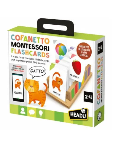 COFANETTO MONTESSORI FLASHCARDS (IT59919)