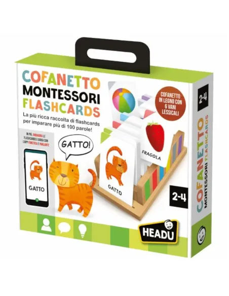 COFANETTO MONTESSORI FLASHCARDS (IT59919)