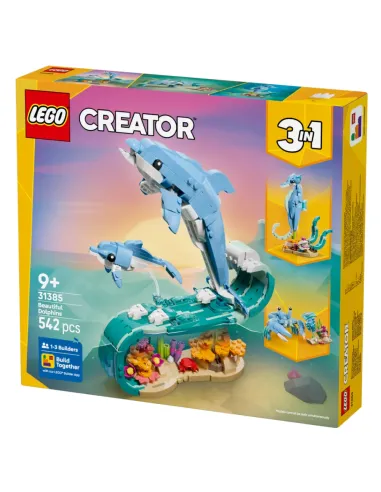 LEGO Creator Animali marini: meravigliosi delfini