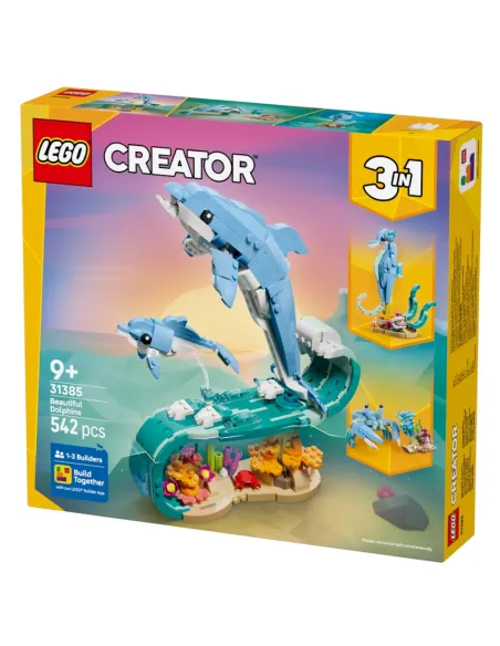 LEGO Creator Animali marini: meravigliosi delfini