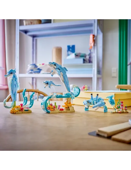 LEGO Creator Animali marini: meravigliosi delfini