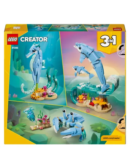LEGO Creator Animali marini: meravigliosi delfini