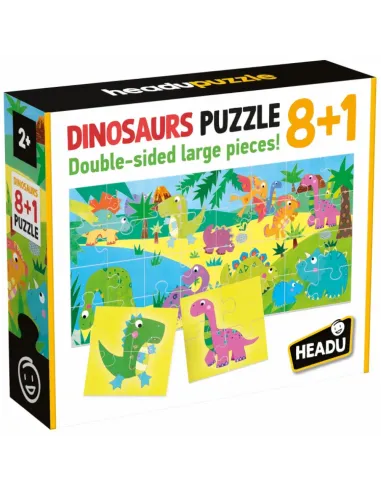 PUZZLE 8+1 DINOSAURS (IT22243)