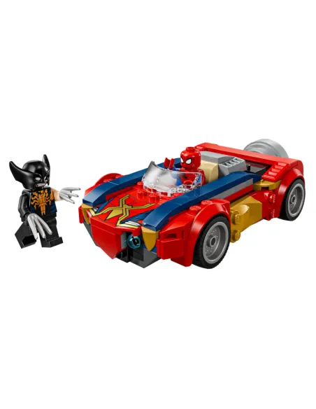 LEGO Marvel Auto di Spider-Man vs. Venomized Wolverine