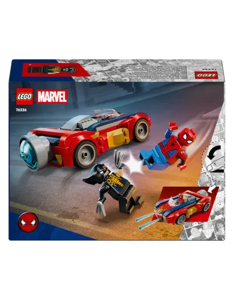 LEGO Marvel Auto di Spider-Man vs. Venomized Wolverine