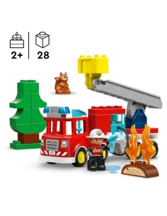 LEGO DUPLO 10473 Autopompa con Manichetta e Pompiere,... 2