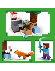 LEGO Minecraft 21583 Avventura di Steve nella Taiga,... 2