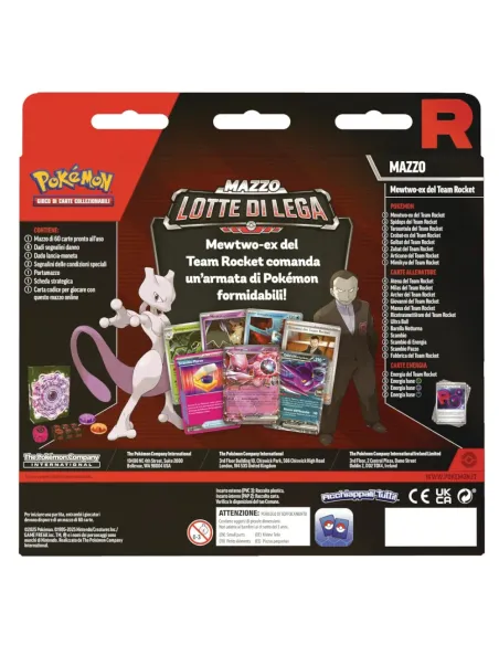 POKEMON MAZZO DI LEGA TEAM ROCKET (PK10122-I)
