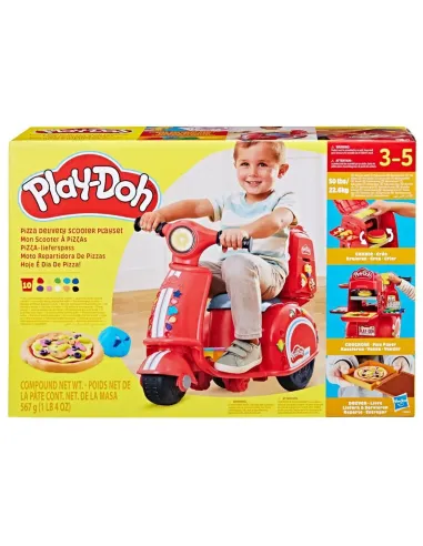 Play-Doh Pizza Delivery Scooter, playset con...