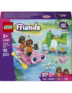 LEGO Friends Barca d’avventura Axolotl