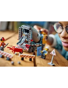 LEGO City 60478 Betoniera Giocattolo, Gioco Didattico,...