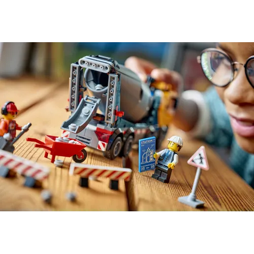 LEGO City 60478 Betoniera Giocattolo, Gioco...