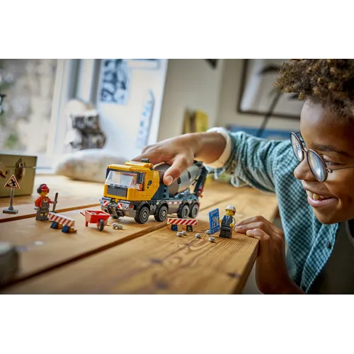 LEGO City 60478 Betoniera Giocattolo, Gioco...