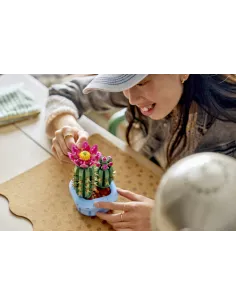 LEGO Botanicals 11509 Cactus in Fiore, Pianta Artificiale...