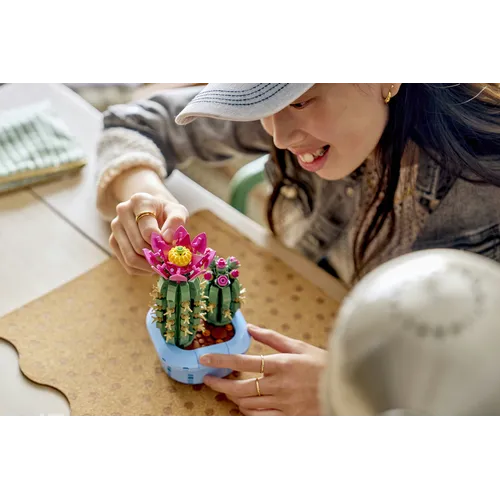 LEGO Botanicals 11509 Cactus in Fiore, Pianta...
