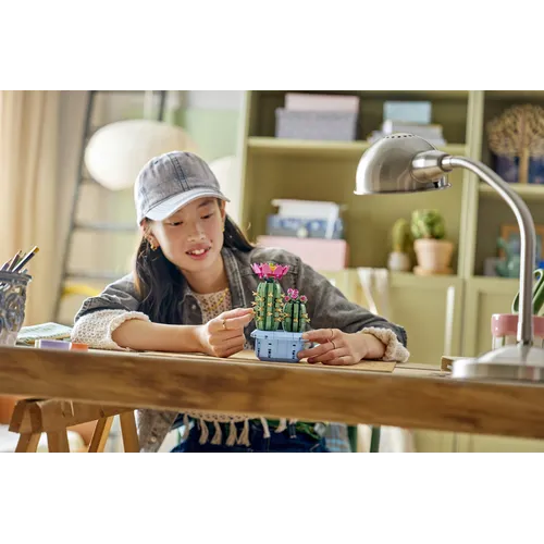 LEGO Botanicals 11509 Cactus in Fiore, Pianta...