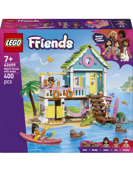 LEGO Friends Casa sulla spiaggia con foche