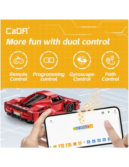 RC RED BLADE SPORTS CAR (DBLC51304W)