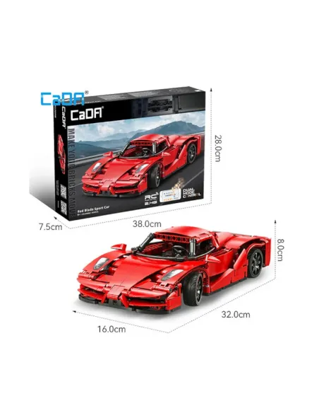 RC RED BLADE SPORTS CAR (DBLC51304W)