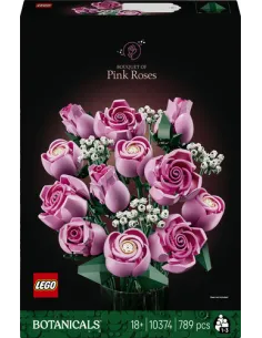 LEGO Botanicals Bouquet di rose rosa