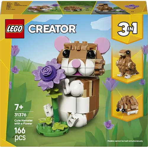 LEGO Creator Simpatico criceto con fiore
