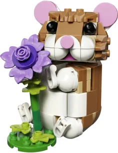 LEGO Creator Simpatico criceto con fiore 2