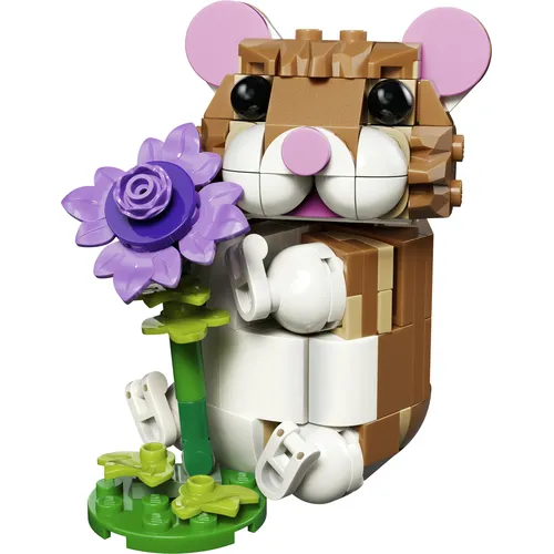 LEGO Creator Simpatico criceto con fiore