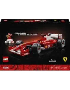 LEGO ICONS Ferrari F2004 e Michael Schumacher