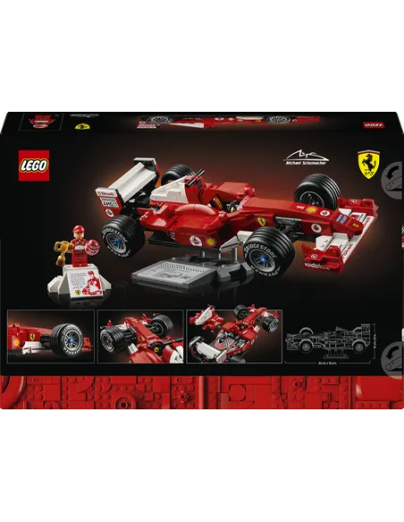 LEGO ICONS Ferrari F2004 e Michael Schumacher