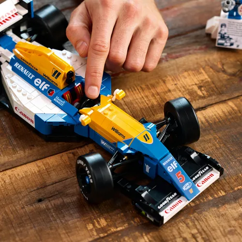 LEGO ICONS 10353 Williams Racing FW14B e Nigel...
