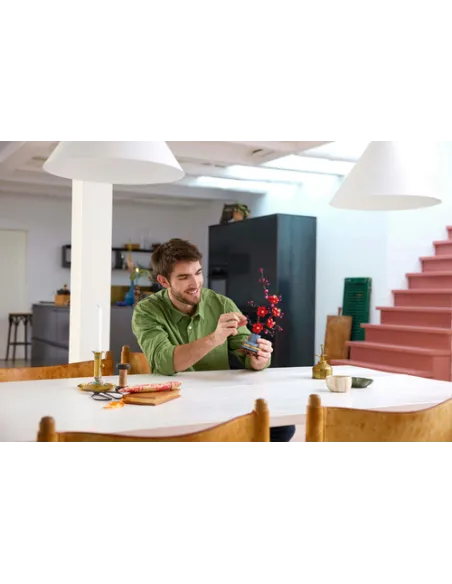 LEGO Botanicals 10369 Albicocco Giapponese, Fiore Finto Artificiale da Costruire per Adulti, Idea Regalo per Donna o Uomo