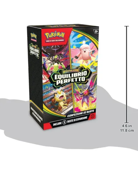 Pokémon Bundle 6 buste dell'espansione Megaevolzione - Equilibrio Perfetto (PK10377-I)