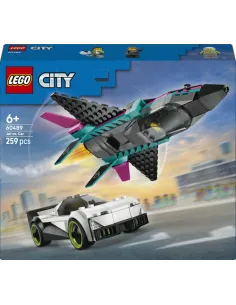 LEGO City Jet contro Auto sportiva