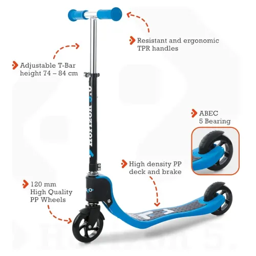 MONOPATTINO HORIZON 5.0 BLUE (28565)