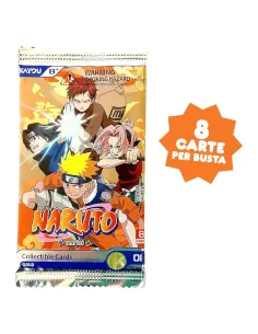 NARUTO SERIE EARTH SCROLL 8 CARTE (DIP78088)