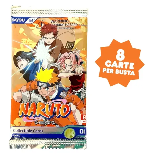 NARUTO SERIE EARTH SCROLL 8 CARTE (DIP78088)