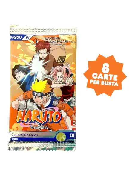 NARUTO SERIE EARTH SCROLL 8 CARTE (DIP78088)