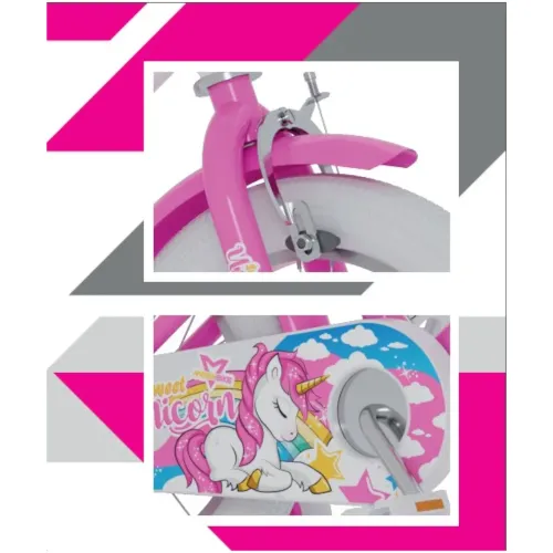BICI 16 RAINBOW UNICORN (ITA-B164)