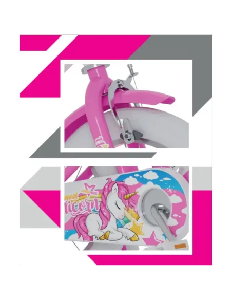BICI 16 RAINBOW UNICORN (ITA-B164)