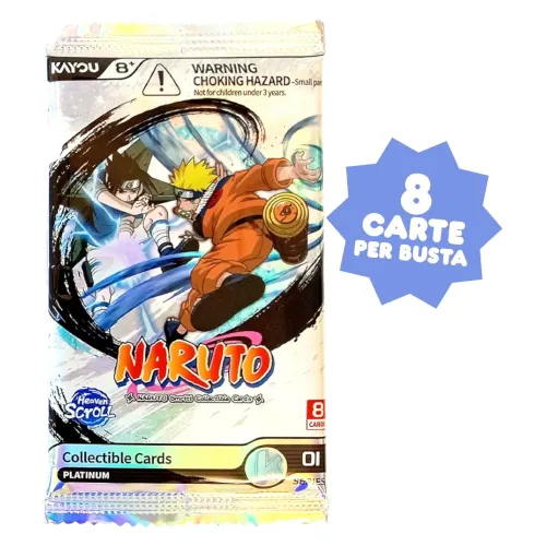 NARUTO SERIE HEAVEN SCROLL CAPTER  8 CARTE (78087)