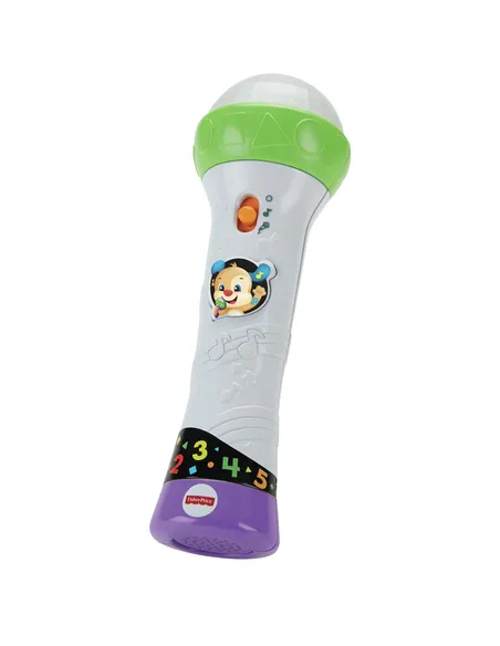 Fisher-Price Microfono Baby Rock Ridi & Impara, Giocattolo per Bambini 18+ Mesi