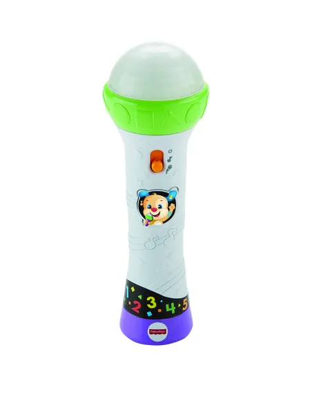 Fisher-Price Microfono Baby Rock Ridi & Impara, Giocattolo per Bambini 18+ Mesi