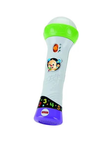 Fisher-Price Microfono Baby Rock Ridi & Impara, Giocattolo per Bambini 18+ Mesi