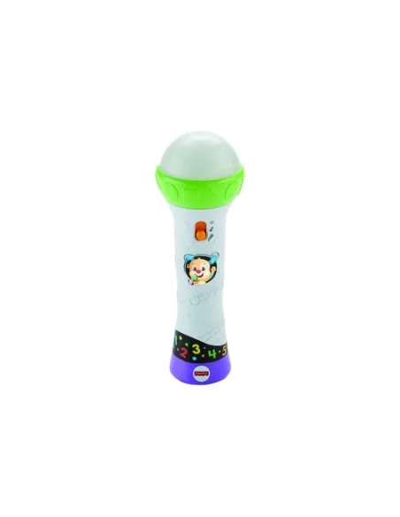 Fisher-Price Microfono Baby Rock Ridi & Impara, Giocattolo per Bambini 18+ Mesi