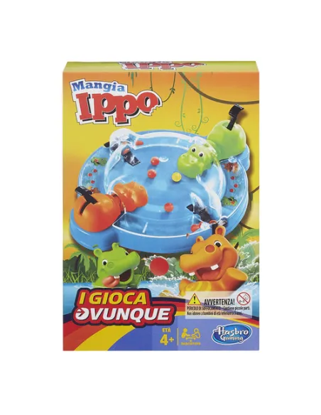Hasbro Gaming Mangia Ippo - Travel (gioco in scatola, Gaming)