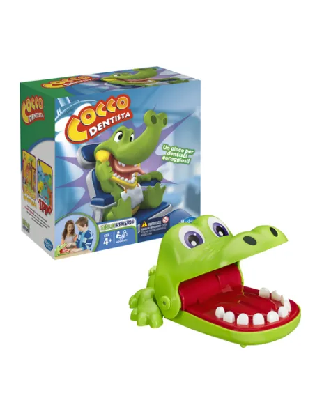 Hasbro Gaming Cocco Dentista, gioco in scatola, dai 4 anni in us, da 2 a 4 giocatori